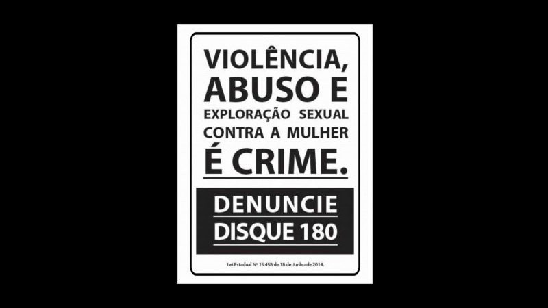 Disk Denúncia 180 - Contra a violência à mulher