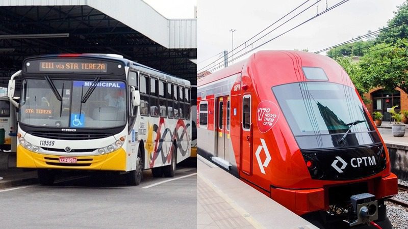 Integração Ônibus e Trem em Mogi das Cruzes