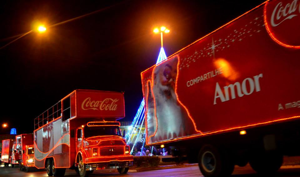 Caravana Iluminada de Natal da Coca-Cola passará por Mogi das Cruzes nesta  quinta