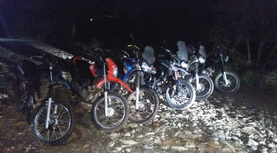 Motos roubadas