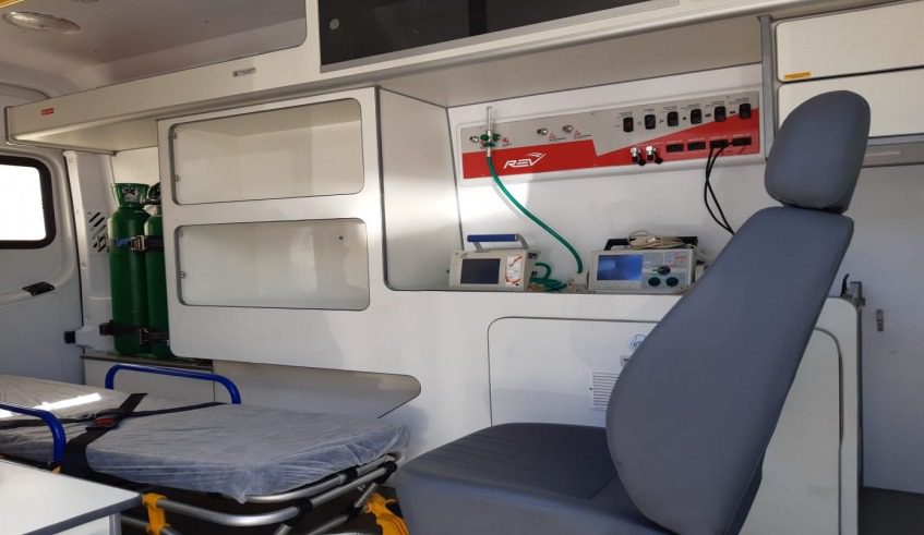 Ambulância CURE - Coronavírus em Mogi das Cruzes