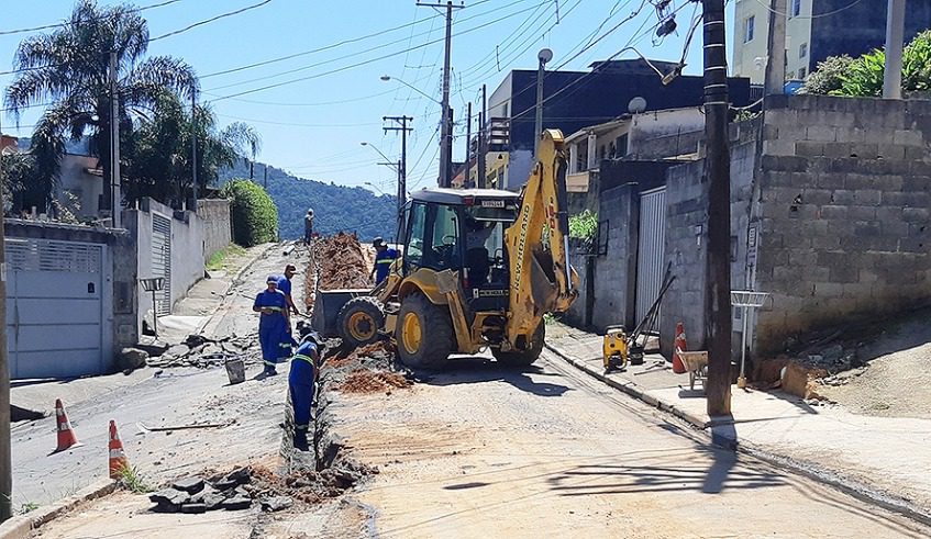 Obras do Semae de Mogi