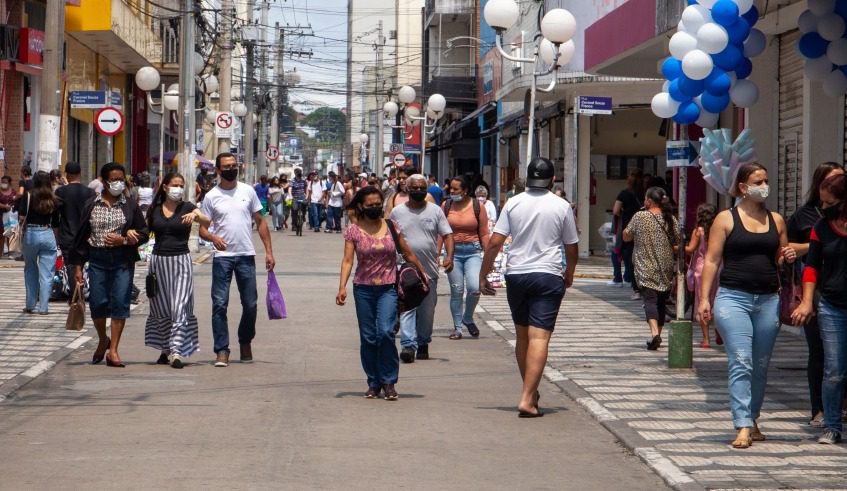 Comércio no Centro de Mogi das Cruzes