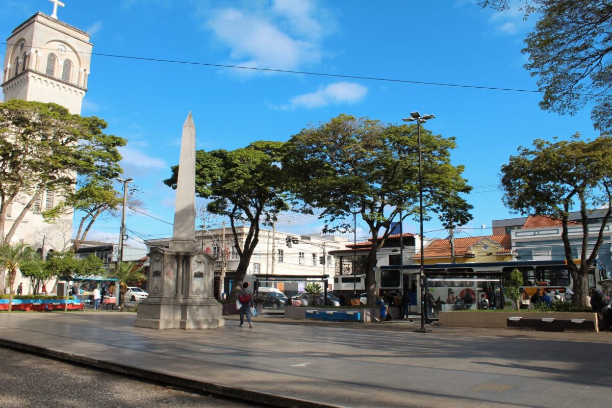 Marco Zero - Praça Matriz - Mogi das Cruzes