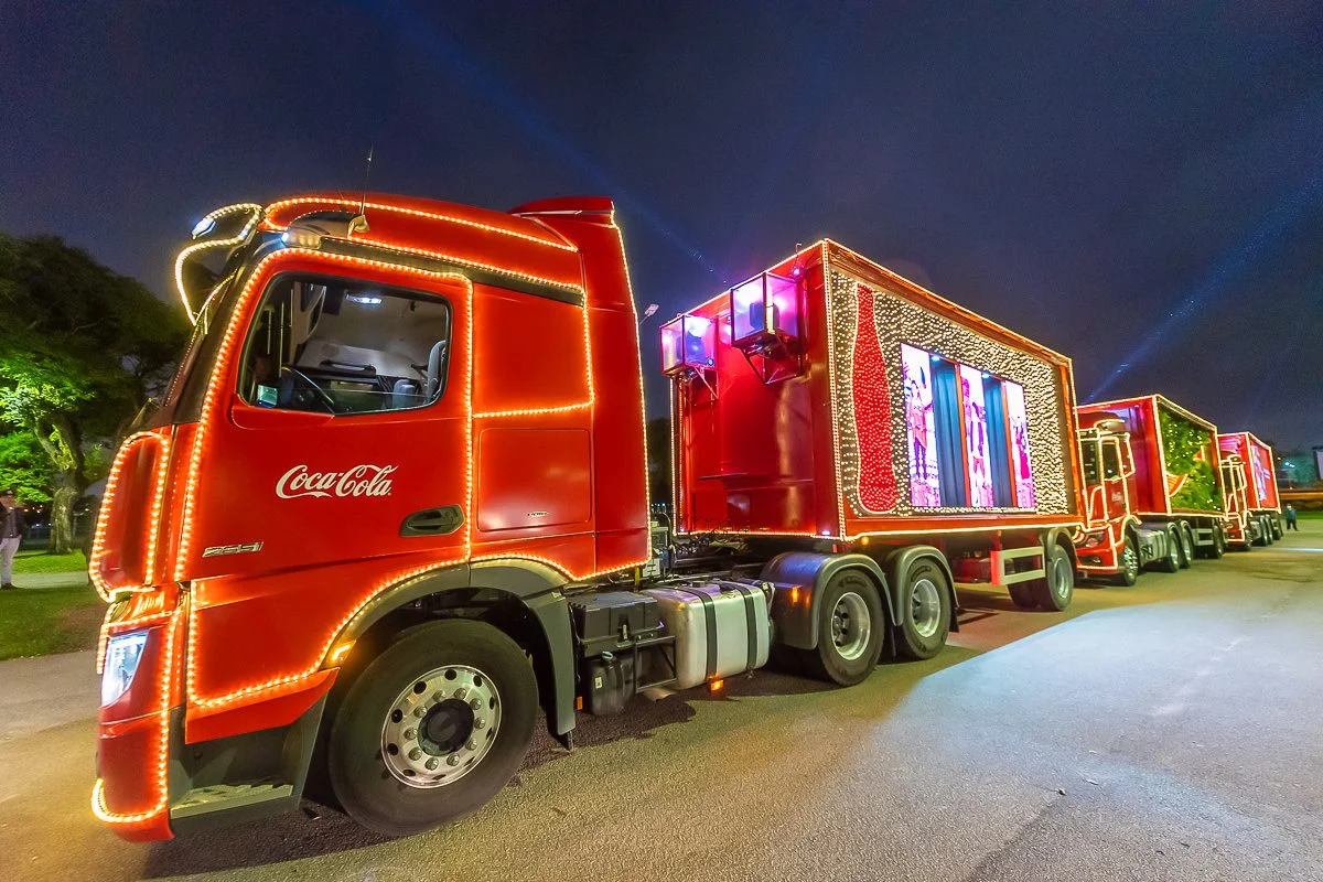 Natal: Caravana Iluminada da Coca-Cola passará por Mogi das Cruzes no  próximo dia 24