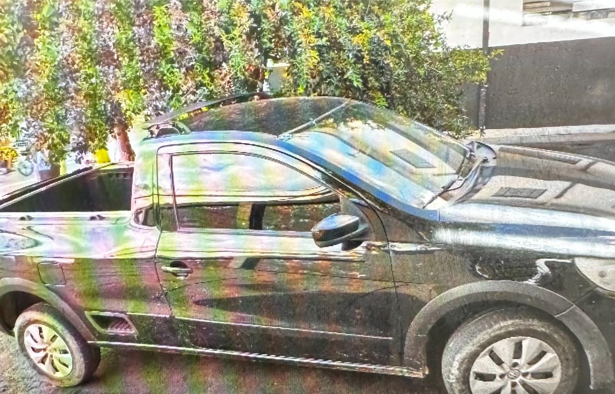 Carro de vítima de sequestro em Itaquaquecetuba