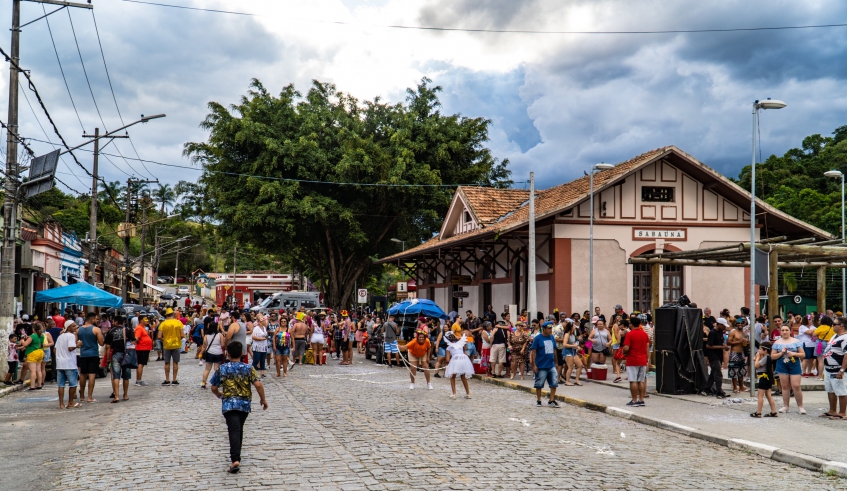 Carnaval no Distrito de Sabaúna em Mogi das Cruzes
