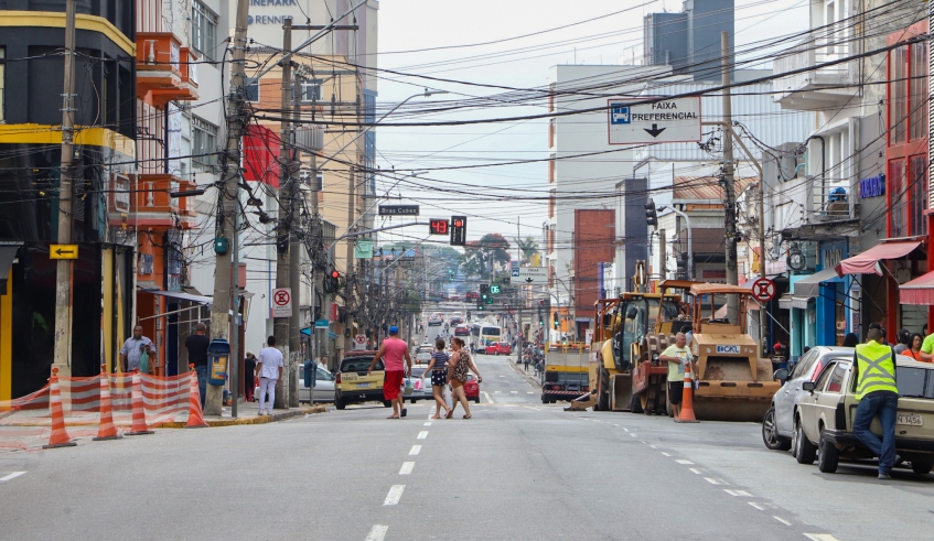 Avenida dos Bancos em Mogi das Cruzes