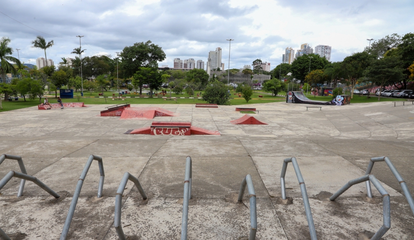 Pista de skate do Parque Botyra em Mogi das Cruzes