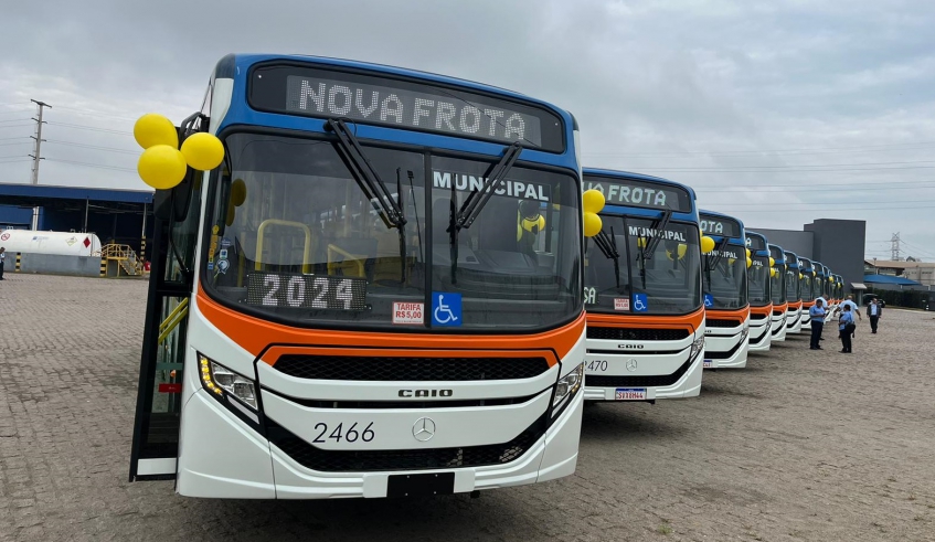 Nova Frota de ônibus em Mogi das Cruzes