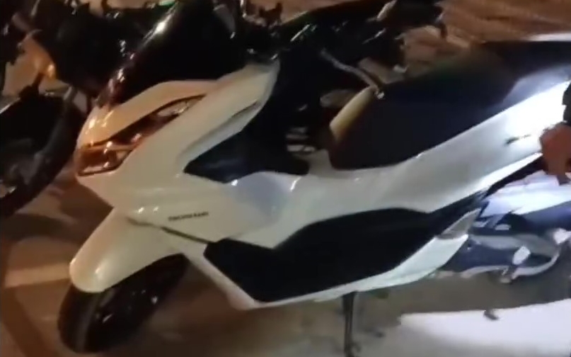 Motocicleta furtada