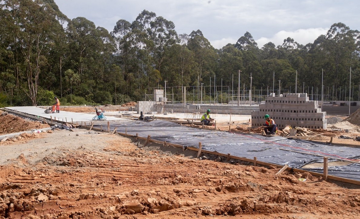 Parque Airton Nogueira - Obras - Mogi das Cruzes