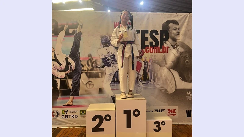 Campeã de Taekwondo