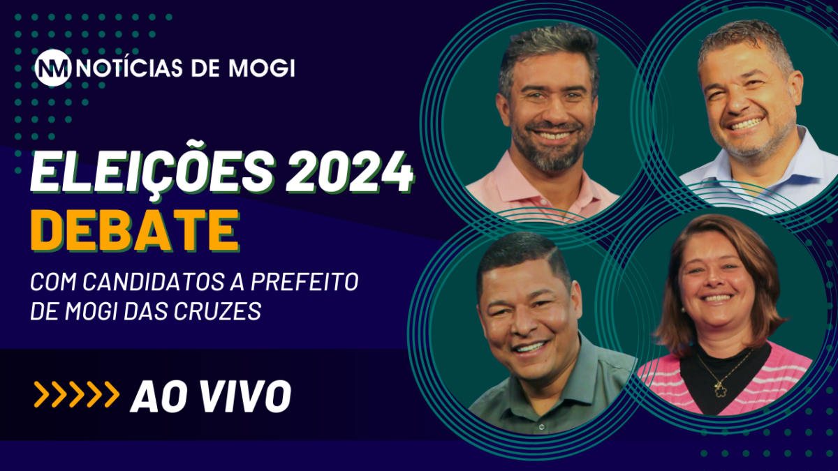 Debate com Candidatos a Prefeito de Mogi das Cruzes nas Eleições 2024