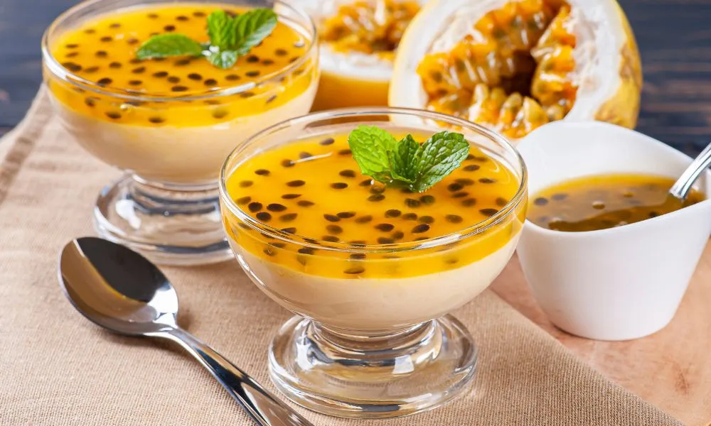 mousse de maracujá