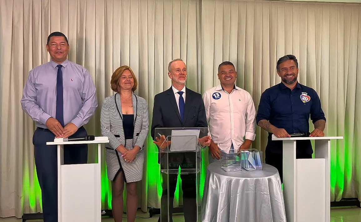 Debate entre candidatos a prefeito de Mogi das Cruzes