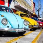 Encontro de carros antigos em Ferraz de Vasconcelos