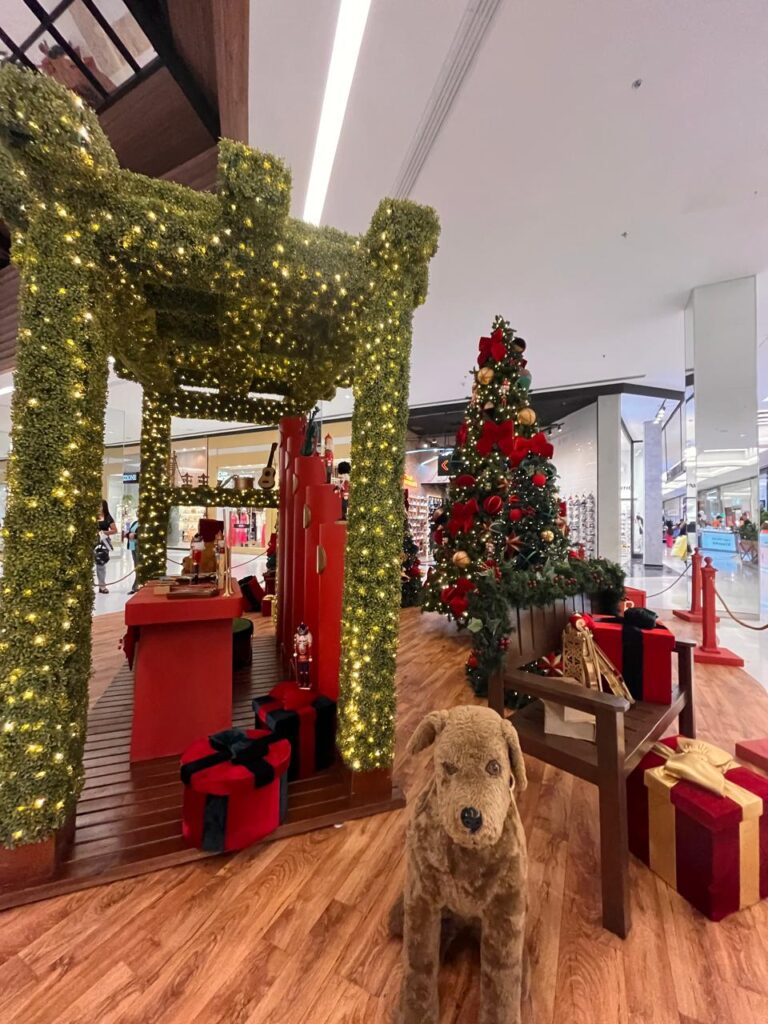 Decoração de Natal do Mogi Shopping