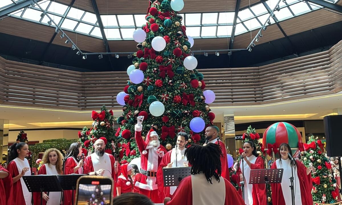 Decoração de Natal do Mogi Shopping