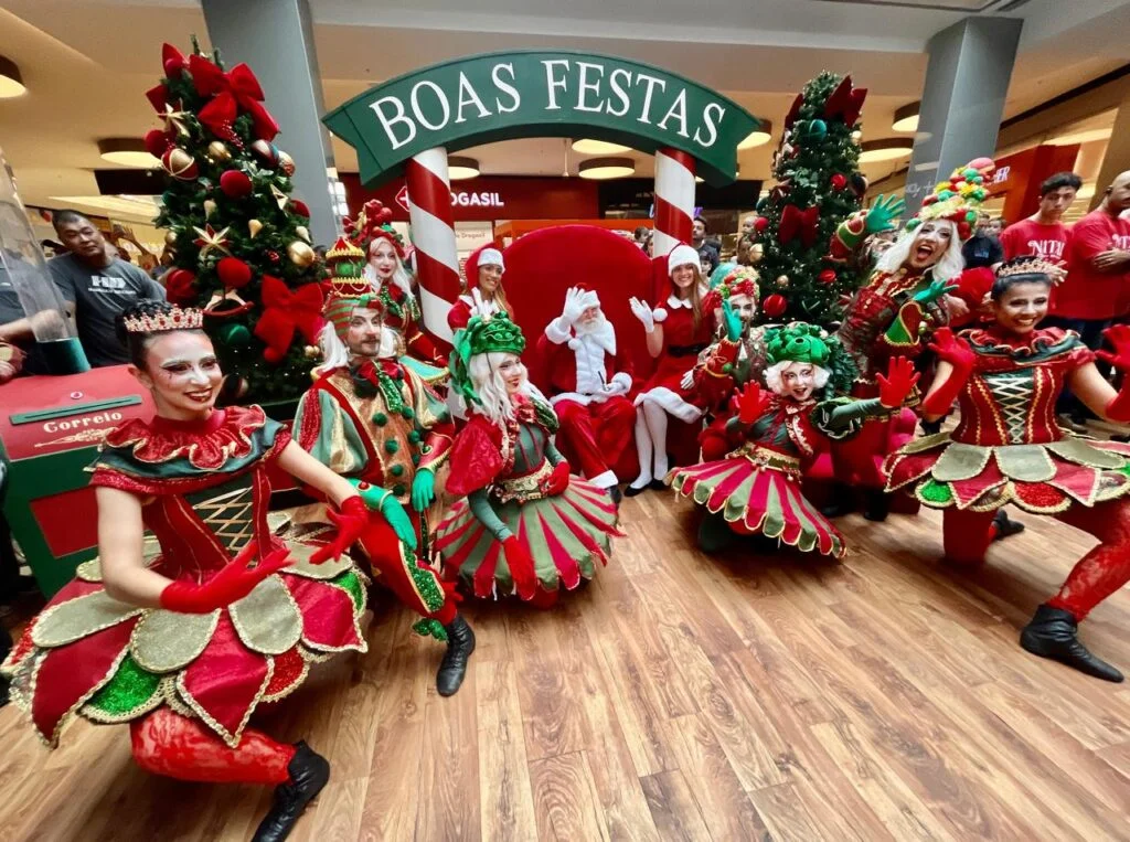 Decoração de Natal do Mogi Shopping