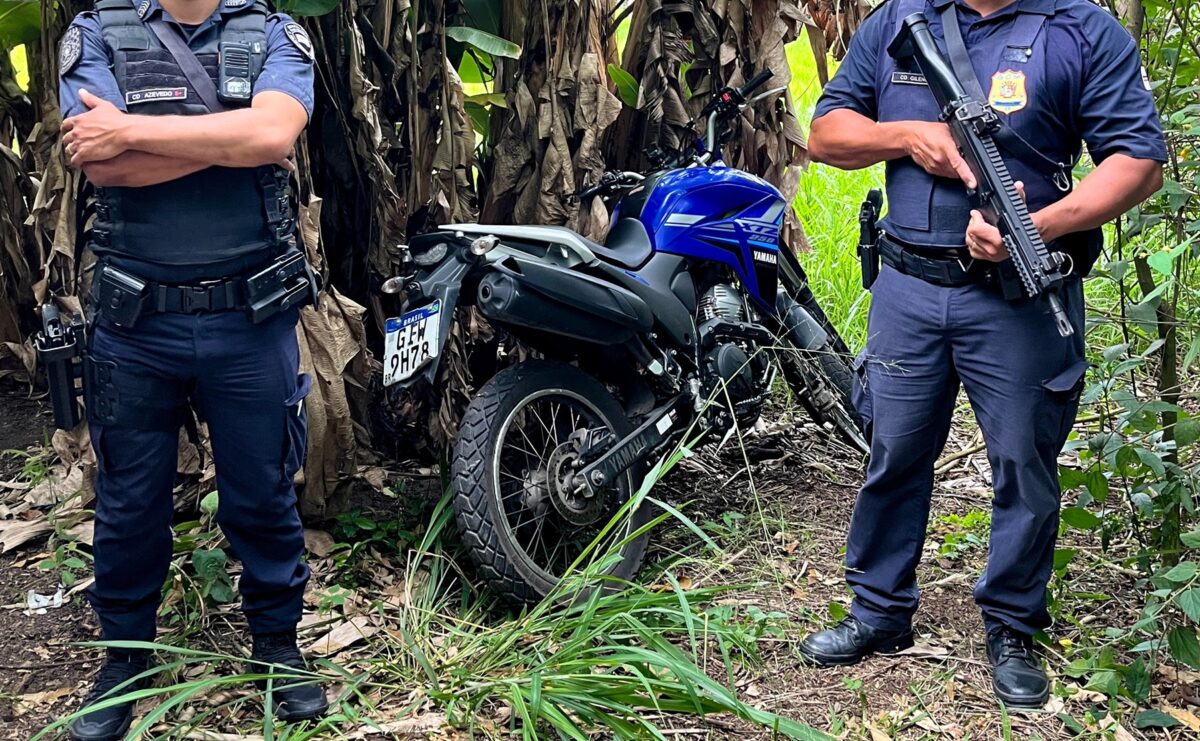 Motocicleta recuperada