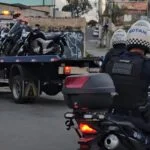 motocicletas apreendidas em Itaquaquecetuba