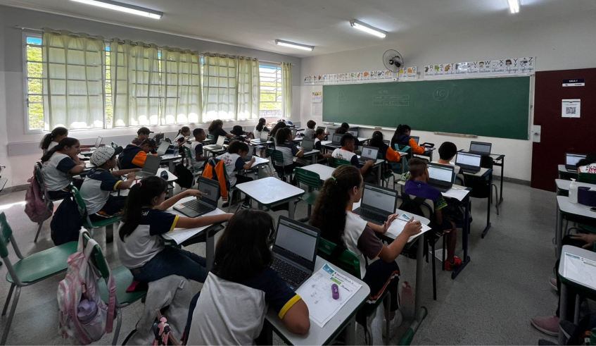 Alunos de escolas de Mogi das Cruzes