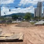 Obras para retirada da Rotatória do Habib's em Mogi das Cruzes