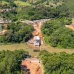 Construção de nova ponte sobre o Rio Paraíba do Sul em Guararema