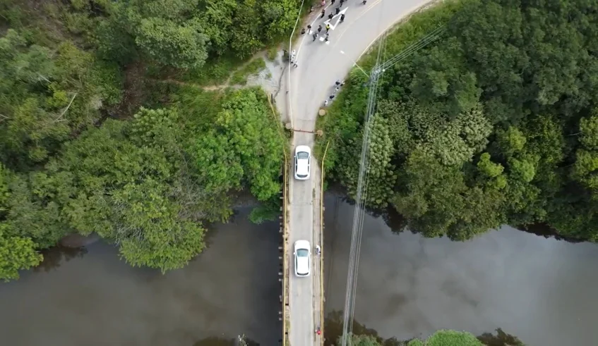 Ponte da Volta Fria em Mogi das Cruzes