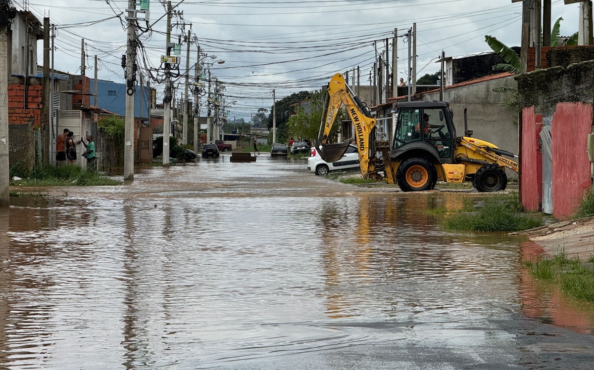 Alagamento em Mogi das Cruzes