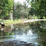 Parque Ecológico de itaquaquecetuba alagado