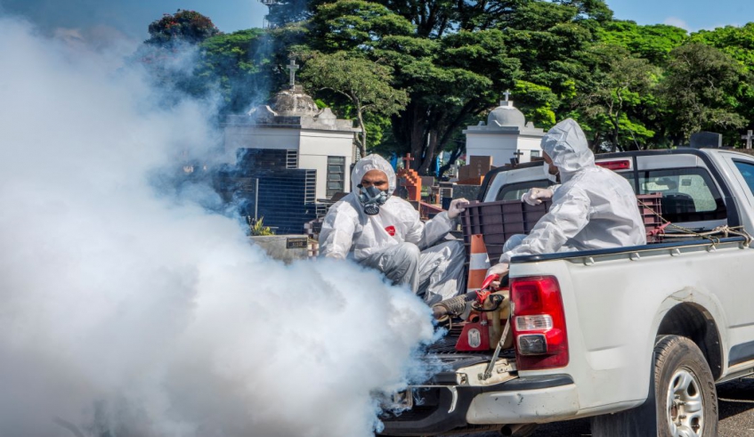 Nebulização Cemitério São Salvador