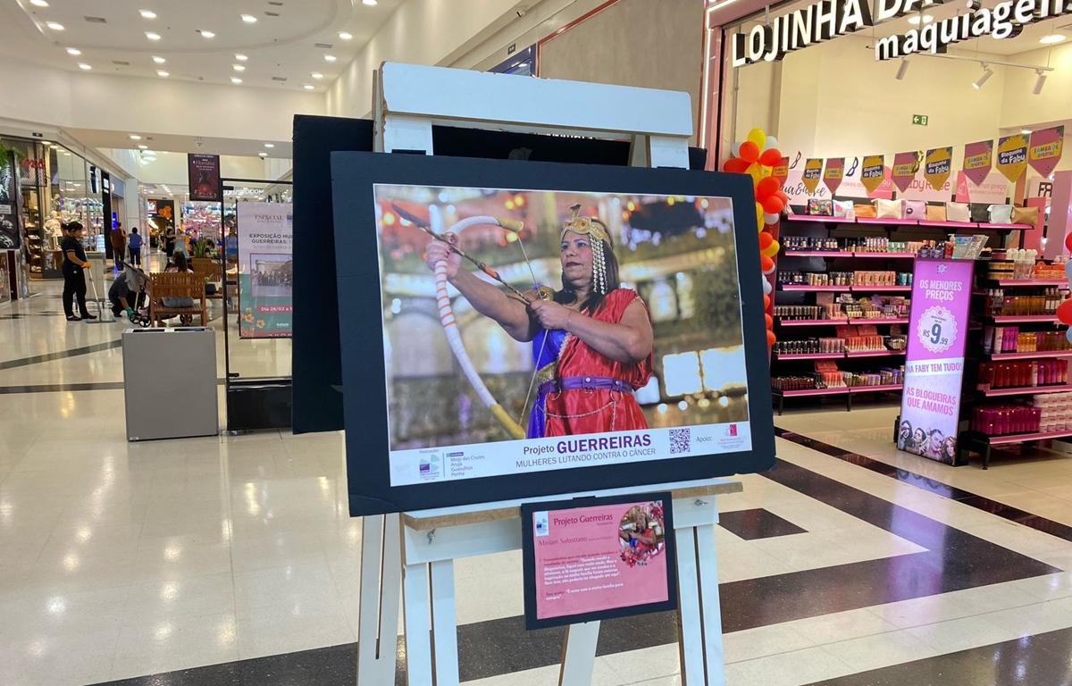 Exposição no Suzano Shopping