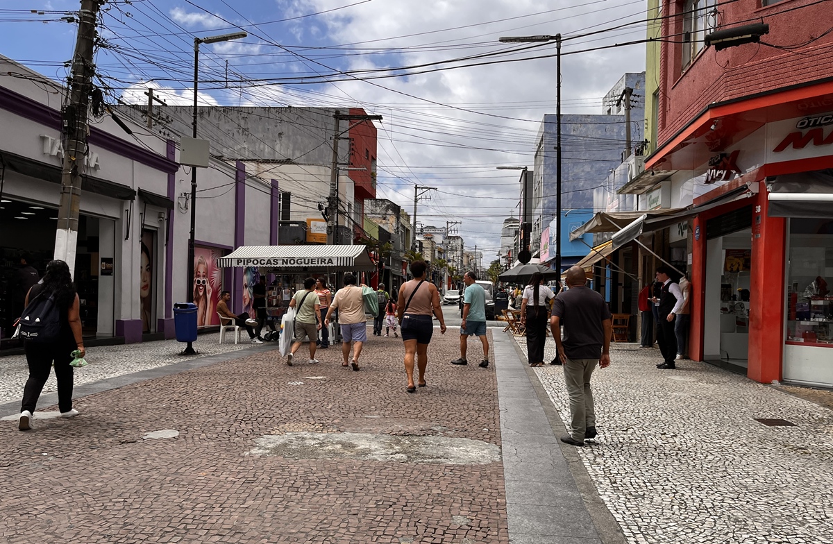 Comércio no Centro de Mogi das Cruzes