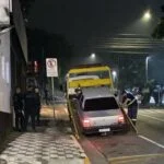 Carro apreendido em Suzano
