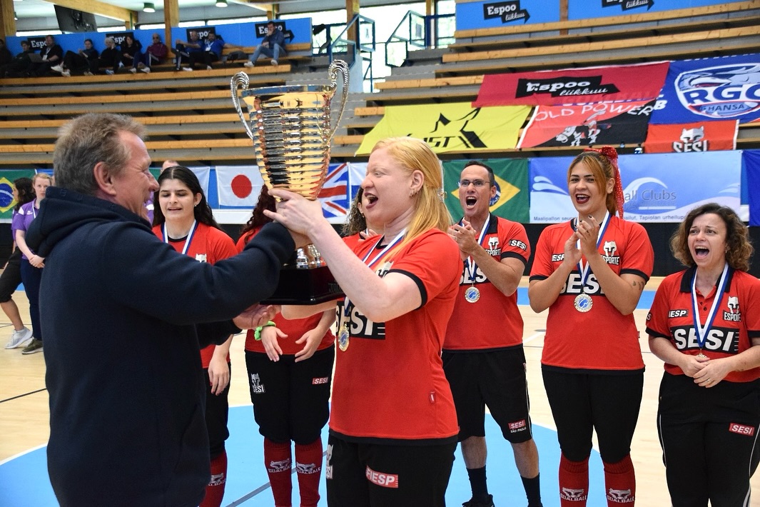 Time de Goalball do Sesi Mogi das Cruzes