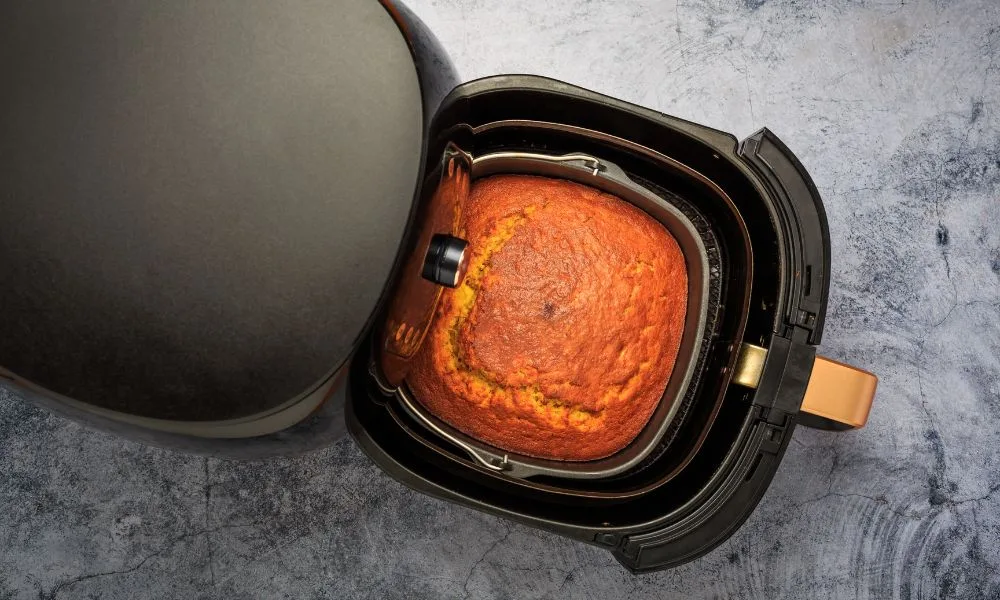 bolo de cenoura na airfryer