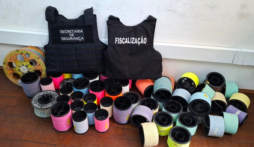 Apreensão de linhas cortantes em mogi