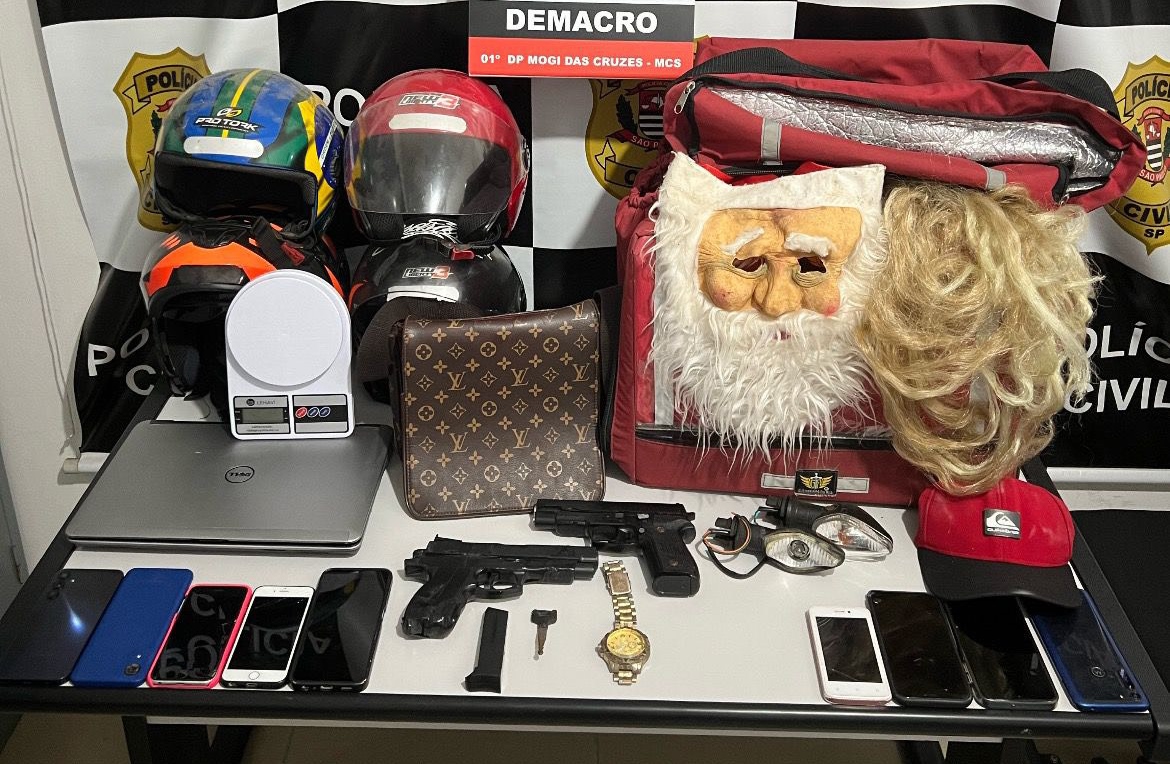 Operação da Polícia Civil em Mogi das Cruzes