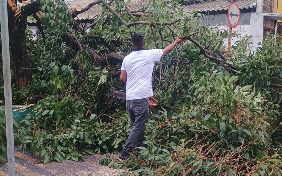 Chuva em Santa Isabel