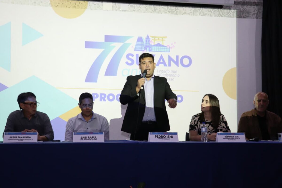 Prefeito de Suzano pedro Ishi