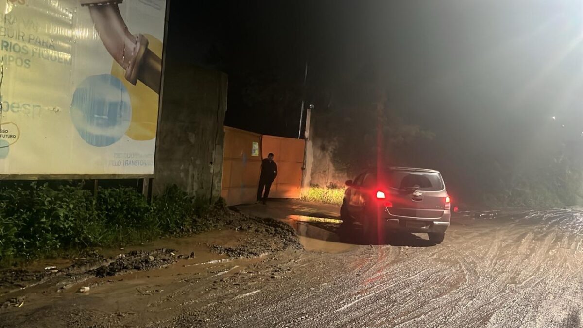 Local do crime em Itaquaquecetuba