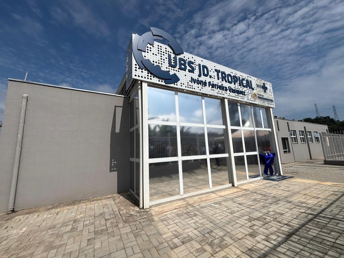 Itaquá inaugura UBS Jardim Tropical