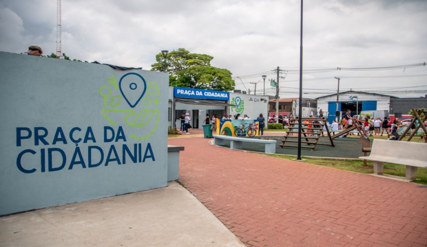 Praça da Cidadania de Jundiapeba em Mogi das Cruzes