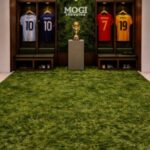 Lounge para troca de figurinhas