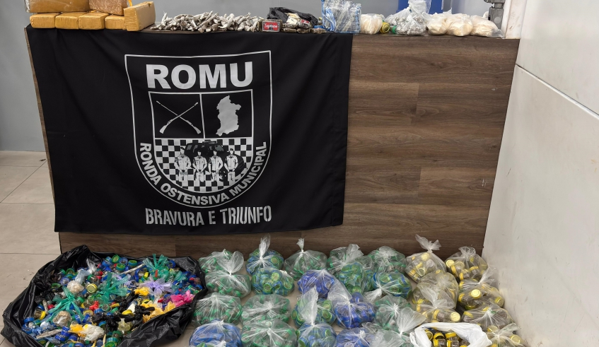 Apreensão de Drogas GCM Mogi