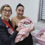 Primeira criança nascida na Santa Casa de Mogi no Domingo das Mães