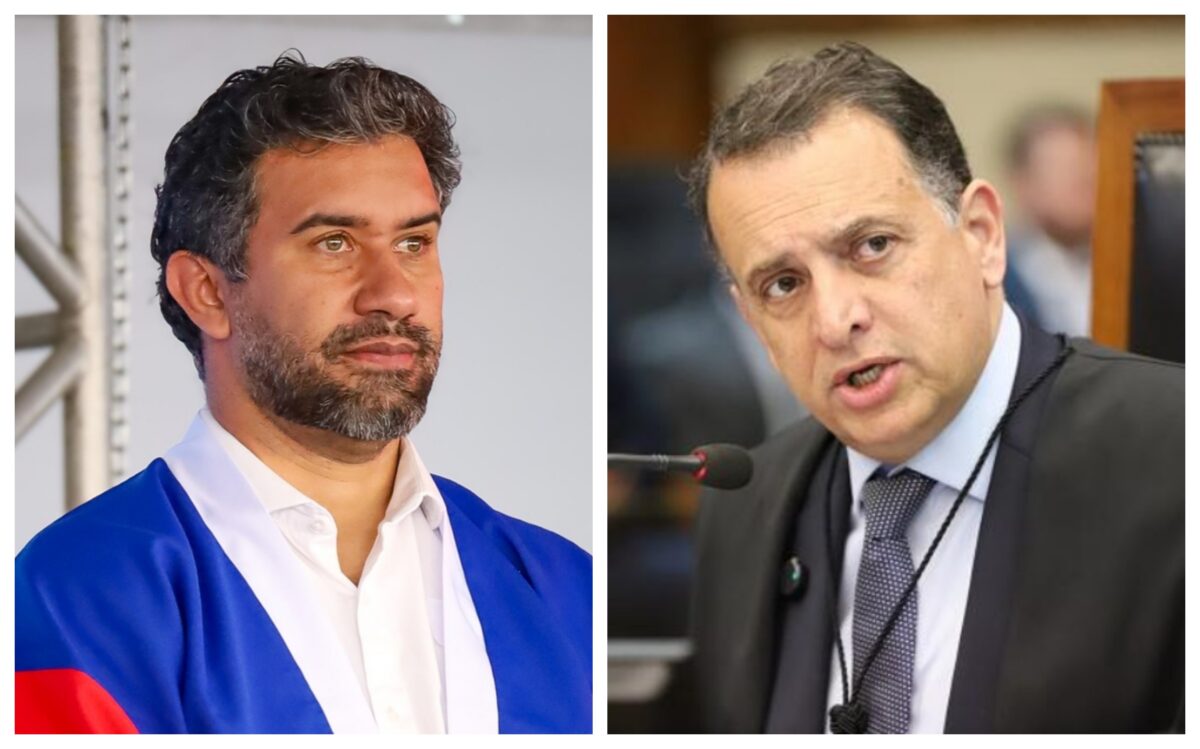 Caio Cunha e Marco Bertaiolli