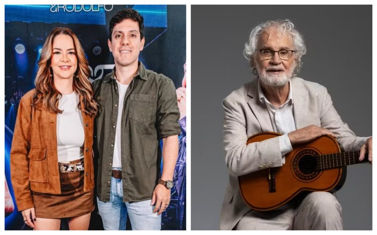 Maria Cecília e Rodolfo e Renato Teixeira
